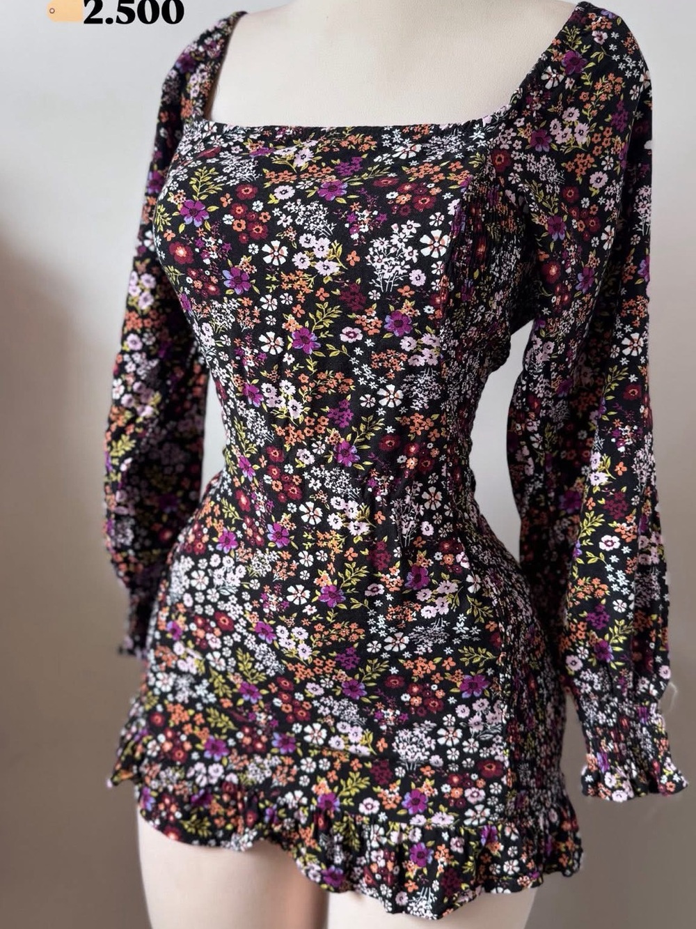 Forever 21 long sleeve floral dress